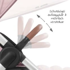 Hauck UpTown Buggy - Met één Hand Opvouwbaar - Roze -Lionelo Winkel 1200x1200 298