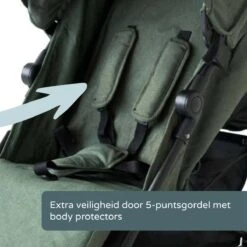 Prénatal Luxe Buggy – Kinderwagen Met Boodschappenmand En Zonneklep - Verstelbare Wandelwagen – Inklapbaar Met 1 Hand - Plooibuggy Groen -Lionelo Winkel 1200x1200 356