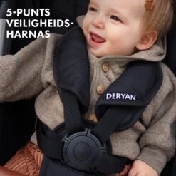 Deryan Luxe XP Buggy XL - Compact Lichtgewicht - Zwart -Lionelo Winkel 1200x1200 370