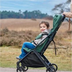Prénatal Compact Buggy – Kinderwagen Met Boodschappenmand En Zonneklep - Traploos Verstelbare Wandelwagen – Inklapbaar Met 1 Hand - Plooibuggy Zwart -Lionelo Winkel 1200x1200 379