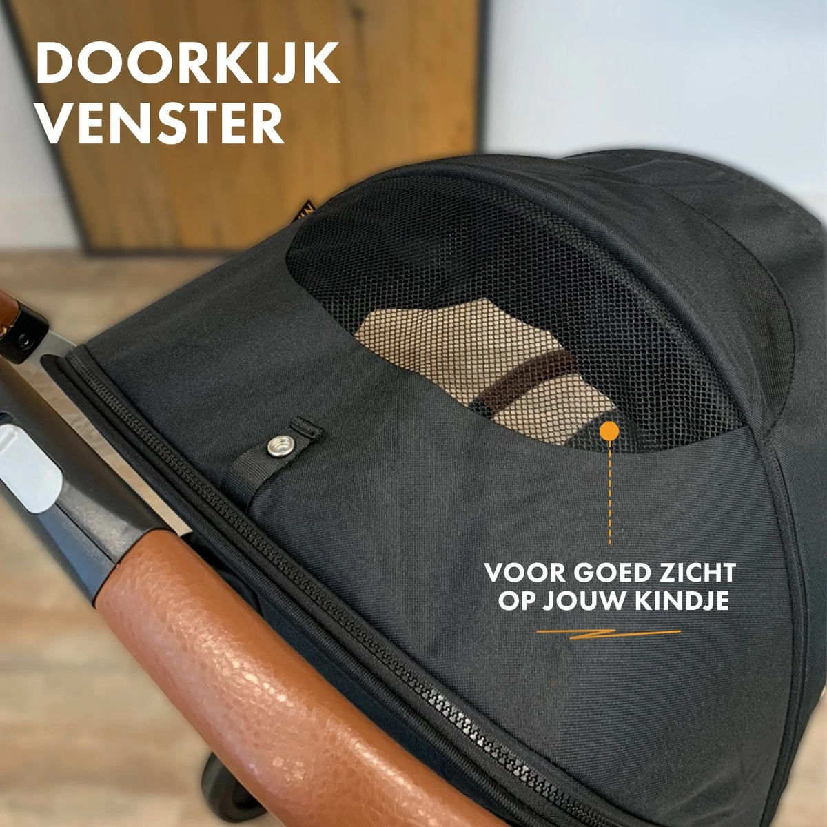 Deryan Luxe XP Buggy XL - Compact Lichtgewicht - Zwart - Aluminium Frame 4 Deryan Luxe XP Buggy XL - Compact Lichtgewicht - Zwart - Aluminium Frame - Afbeelding 4