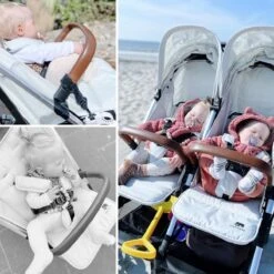 Deryan Luxe Rolo X2 Dubbele Buggy - Duo Buggy - Creme -Lionelo Winkel 1200x1200 401