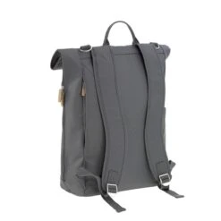 LÄSSIG Luiertas Rolltop Backpack Rugzak Incl Verschoningsmatje Antraciet -Lionelo Winkel 1200x1200 624