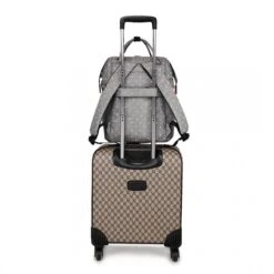 Miss Lulu Luier- En Verzorgingstas Rugzak - Grijs (E6705 D2-GY) -Lionelo Winkel 1200x1200 651