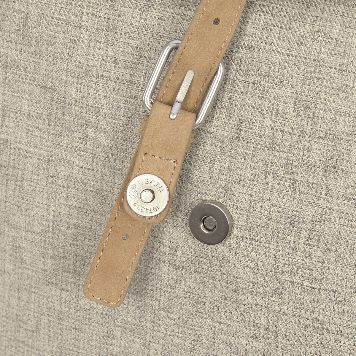 LÄSSIG Luiertas Rolltop Backpack Rugzak Incl Verschoningsmatje Choco Mélange Limited Edition 5 LÄSSIG Luiertas Rolltop Backpack Rugzak Incl Verschoningsmatje Choco Mélange Limited Edition - Afbeelding 5