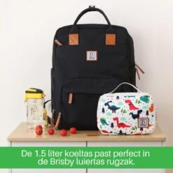 Brisby Slijtvaste Luiertas – Verzorgingstas – Met Buggymontage - Zwart -Lionelo Winkel 1200x1200 713