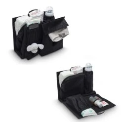 Snoozzz Luiertas Luxe Verzorgingstas – Inclusief Uitneembare Tas Organizer Met Thermovak, Stroller Hooks En Verschoningsmatje - Zwart -Lionelo Winkel 1200x1200 734