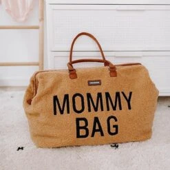 Childhome Mommy Bag Groot - Teddy - Beige -Lionelo Winkel 1200x1200 763