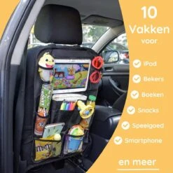 Dentools Autostoel Organizer - Ipad Houder - Opbergtas Voor In De Auto - Multifunctioneel - Kwaliteit - 1 Stuk -Lionelo Winkel 1200x1200 980