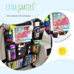 Home For Us Autostoel Organizer Met Tablet Houder - Set Van 2 - Beschermhoes Voor Kinderen - Beschermer Achterkant - Universeel 12 Home For Us Autostoel Organizer Met Tablet Houder - Set Van 2 - Beschermhoes Voor Kinderen - Beschermer Achterkant - Universeel -Lionelo Winkel 1200x1200 999