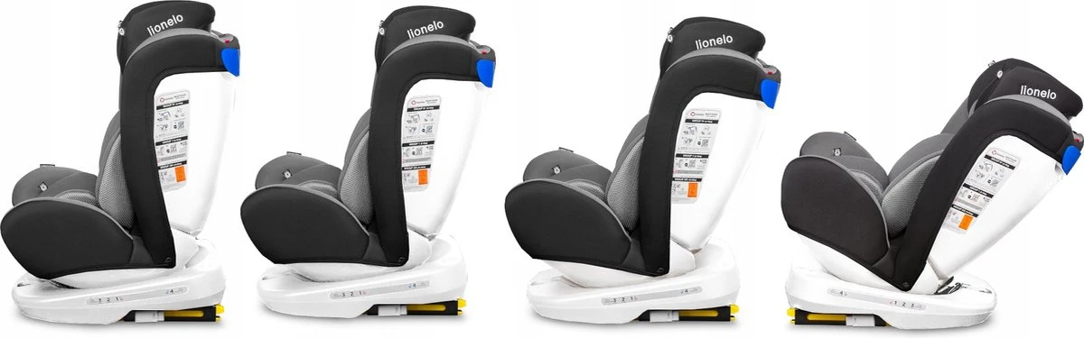 Lionelo Bastiaan - Autostoel - Roteerbaar - 0-36kg - 360° Draaibaar 15 Lionelo Bastiaan - Autostoel - Roteerbaar - 0-36kg - 360° Draaibaar - Afbeelding 15