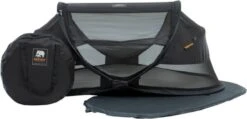 Deryan Baby Luxe Campingbedje – Inclusief Zelfopblaasbare Matras - Zwart -Lionelo Winkel 1200x576