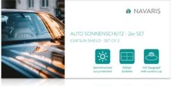 Navaris 2x Auto Zijruit Zonwering - 44 X 36 Cm Zonnescherm Set Voor Bescherming Van Baby, Kinderen - Voor Zijruit En Achterbank 9 Navaris 2x Auto Zijruit Zonwering - 44 X 36 Cm Zonnescherm Set Voor Bescherming Van Baby, Kinderen - Voor Zijruit En Achterbank -Lionelo Winkel 1200x608