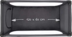 Hauck Dream N Play Plus Campingbedje Set - Met Matras En Muggennet - Grijs -Lionelo Winkel 1200x628 1