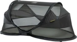 Deryan Baby Luxe Campingbedje – Inclusief Zelfopblaasbare Matras - Zwart -Lionelo Winkel 1200x665 3