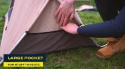 NOMAD® Baby Tent Campingbedje |118x68x75 Cm | Babytent / Peuter Slaaptent / Strandtent| Incl Opberghoes 9 NOMAD® Baby Tent Campingbedje |118x68x75 Cm | Babytent / Peuter Slaaptent / Strandtent| Incl Opberghoes -Lionelo Winkel 1200x668 1