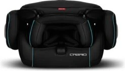 Hamilton By Yoop Cabrio Premium Opvouwbare Autostoel – Veilig, Comfortabel En Lichtgewicht Autozitje – Groep I, II, III Autostoeltje Voor 9 Maanden Tot 12 Jaar – Neon Blauw – ISOFIX Kliksysteem - 1e Opvouwbare Autostoel Ter Wereld - Zwart/Neon Blauw -Lionelo Winkel 1200x678 1