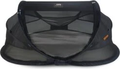 Deryan Baby Luxe Campingbedje – Inclusief Zelfopblaasbare Matras - Zwart -Lionelo Winkel 1200x690 4