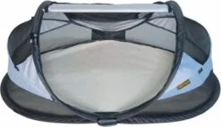 Deryan Baby Luxe Campingbedje – Inclusief Zelfopblaasbare Matras - Blue -Lionelo Winkel 1200x695 1
