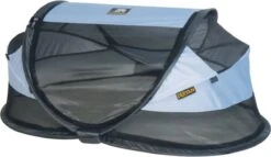Deryan Baby Luxe Campingbedje – Inclusief Zelfopblaasbare Matras - Blue -Lionelo Winkel 1200x695 2