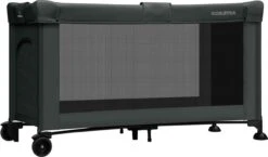 Koelstra Travelsleeper Campingbedje - Met Verhoger - Zwart -Lionelo Winkel 1200x706