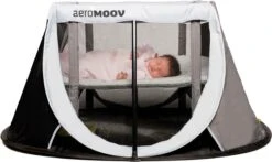 AeroMoov Instant Travel Cot Reisbed - Grey Rock -Lionelo Winkel 1200x716 1