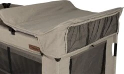 Reisbed Novi Baby® Nora Luxe Sand/Black -Lionelo Winkel 1200x720 4