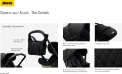 Doona+ Babyautostoel/Buggy Midnight Edition - Midnight -Lionelo Winkel 1200x728