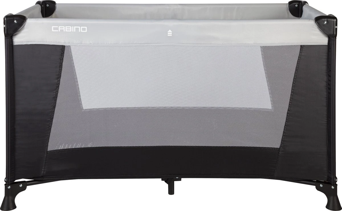 Cabino Campingbedje / Reisbed– 120 X 60 Cm - Soft Grijs 1 Cabino Campingbedje / Reisbed– 120 X 60 Cm - Soft Grijs