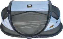 Deryan Baby Luxe Campingbedje – Inclusief Zelfopblaasbare Matras - Blue -Lionelo Winkel 1200x748 2