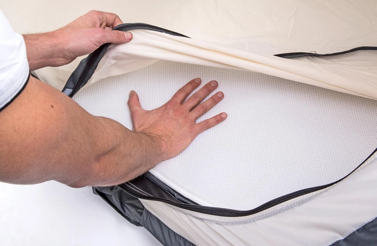 Deryan 3D Welcool Matras - Peuter Luxe - Ademend Matras 4 Deryan 3D Welcool Matras - Peuter Luxe - Ademend Matras - Afbeelding 4