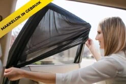 MostEssential Premium Zonnescherm Auto Baby – Zonnescherm Auto Zijruit - Zonwering Auto Voor Baby En Kind – UV Protectie - Zonder Zuignappen - Inclusief Luxe Opbergtas -Lionelo Winkel 1200x800 145