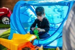 Deryan Peuter Luxe Campingbedje – Inclusief Zelfopblaasbare Matras - Blue -Lionelo Winkel 1200x800 172