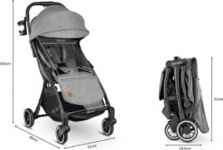 Lionelo Buggy Julie One - Kinderwagen Premium - Automatisch Opvouwen - Wandelwagen Tot 22 Kg - Comfortabele Zitje -Lionelo Winkel 1200x813