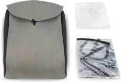 MoMi Wandelwagen - Compacte Lichtgewicht Buggy - Estelle Dakar Met XXL Wielen & Zonnekap - Leopard - Grijs-Goud (geschikt Van 6mnd - 22kg) -Lionelo Winkel 1200x814 3