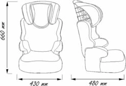Nania Befix Eco Grey 15-36 Kg Autostoel 7009500913-X1 -Lionelo Winkel 1200x817