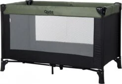 Qute Campingbed Q-sleep Olijfgroen/zwart