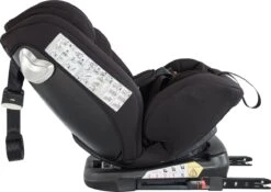 Born Lucky Meegroei Autostoel Roadline SPS ISOFIX - Groep 0/1/2/3 - 360° Draaibaar - Zwart -Lionelo Winkel 1200x848