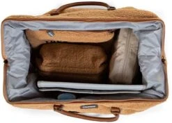 Childhome Mommy Bag Groot - Teddy - Beige -Lionelo Winkel 1200x860 1