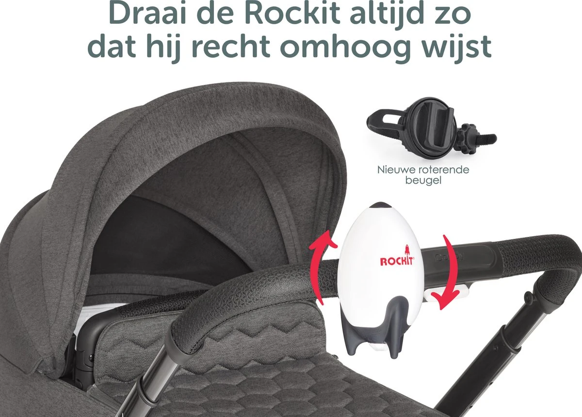 Nieuwe Draaibare Montage Beugel Rockit Baby Rocker | Past Op Oud (4 AA Batterij) En Nieuw Model Rockit (oplaadbaar) | Draaibaar | Sterker | Betere Montage | 3 Nieuwe Draaibare Montage Beugel Rockit Baby Rocker | Past Op Oud (4 AA Batterij) En Nieuw Model Rockit (oplaadbaar) | Draaibaar | Sterker | Betere Montage | - Afbeelding 3