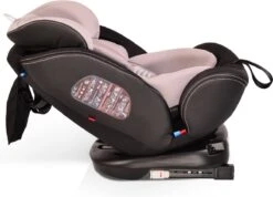 Cangaroo Pilot Black Leather SPS Isofix 360° 0-36 Kg Autostoel Met Zonnekap -Lionelo Winkel 1200x865