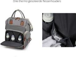 Humpy Dumpy Stijlvolle Luiertas Rugzak (Zwart) Met Uitschuifbaar Verschoon/ Slaap Bedje. Incl. Verschoon Matje, USB Poort & Buggy Straps 19 Humpy Dumpy Stijlvolle Luiertas Rugzak (Zwart) Met Uitschuifbaar Verschoon/ Slaap Bedje. Incl. Verschoon Matje, USB Poort & Buggy Straps -Lionelo Winkel 1200x890 1