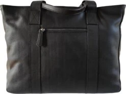 Burkely-luiertas-leder-leer-zwart-laptoptas-kwaliteit -Lionelo Winkel 1200x895 1