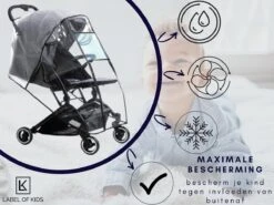 Regenhoes Kinderwagen - Regenhoes Buggy - Wandelwagen - Regenscherm - Universeel - Hoogwaardige Kwaliteit 6 Regenhoes Kinderwagen - Regenhoes Buggy - Wandelwagen - Regenscherm - Universeel - Hoogwaardige Kwaliteit -Lionelo Winkel 1200x900 29