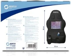 Sparco Autostoel Organizer Met Tablet Vak Of TV Scherm - Zwart -Lionelo Winkel 1200x939 4