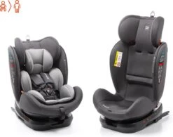 Babyauto Biro D FIX Black/grey Group 0+ 1 2 3 - 0-36 Kg - Isofix -Lionelo Winkel 1200x947