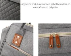 Humpy Dumpy Stijlvolle Luiertas Rugzak (Zwart) Met Uitschuifbaar Verschoon/ Slaap Bedje. Incl. Verschoon Matje, USB Poort & Buggy Straps 17 Humpy Dumpy Stijlvolle Luiertas Rugzak (Zwart) Met Uitschuifbaar Verschoon/ Slaap Bedje. Incl. Verschoon Matje, USB Poort & Buggy Straps -Lionelo Winkel 1200x950 4