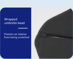 EXTRA GROOT Zonnescherm / Autoparaplu - Binnenkant Voorruit Auto - Opvouwbaar - Hitte En UV Bescherming 148X86cm -Lionelo Winkel 1200x975 3