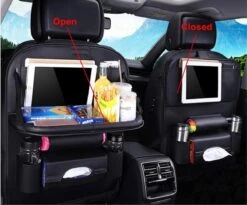 Merkloos Autostoel Organizer - Met Uitklapbare Laptophouder - Auto Organizer Met Tablet Houder - Auto Ipadhouder Voor Kinderen - Auto Organizer Met Uitklapbaar Tafel - Tray - Fleshouder - Tissuehouder - Car Organizer - Car Seat Organizer - Luxe Mat Zwart -Lionelo Winkel 1200x997 2