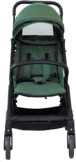 Prénatal Compact Buggy – Kinderwagen Met Boodschappenmand En Zonneklep - Traploos Verstelbare Wandelwagen – Inklapbaar Met 1 Hand - Plooibuggy Groen -Lionelo Winkel 566x1200